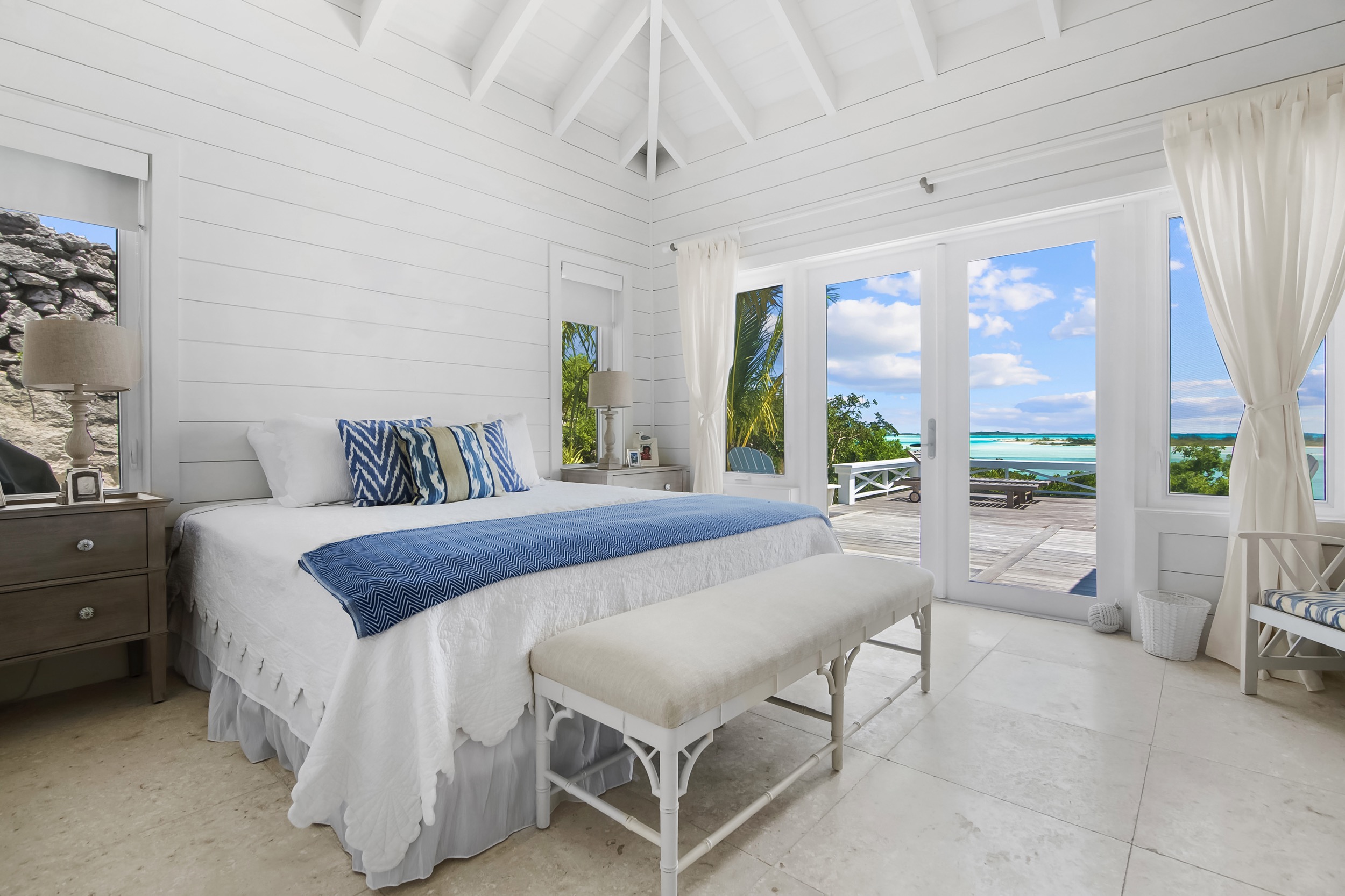 Amani House Exuma Bahamas Indoor Double Bedroom 10