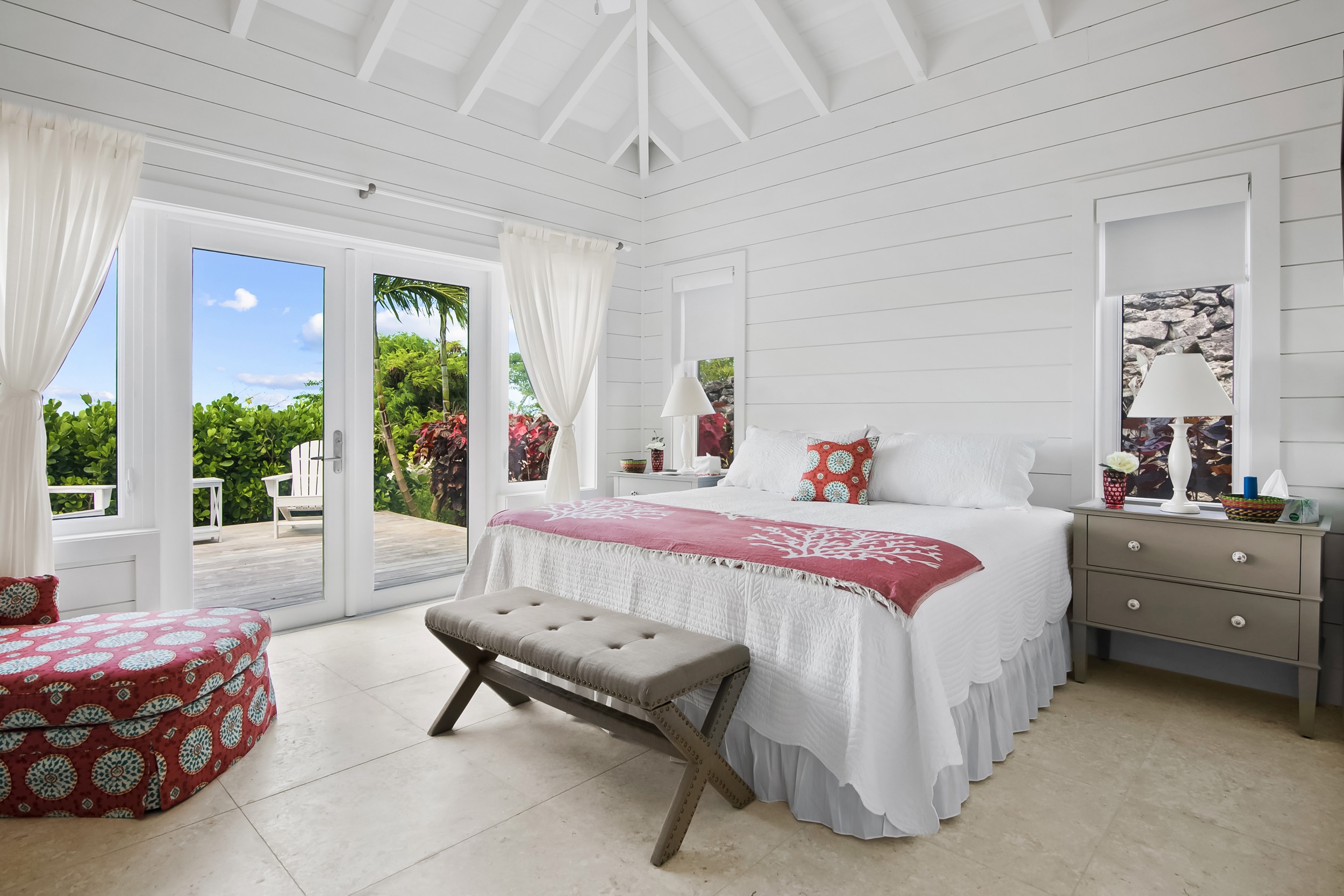 Amani House Exuma Bahamas Indoor Double Bedroom 7