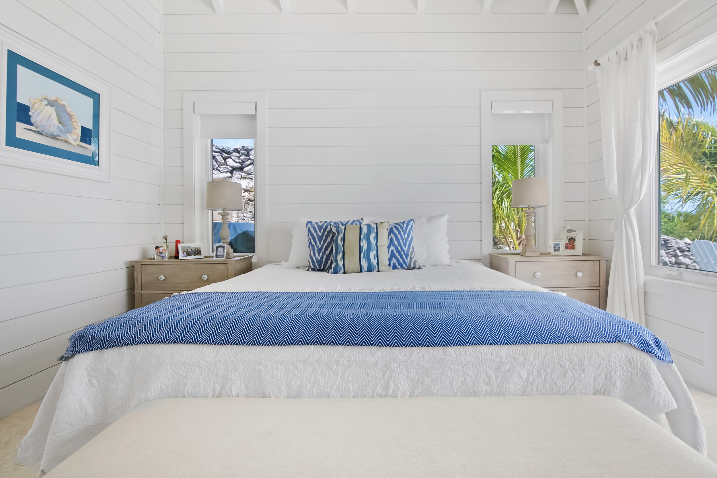 Amani House Exuma Bahamas Indoor Double Bedroom 8