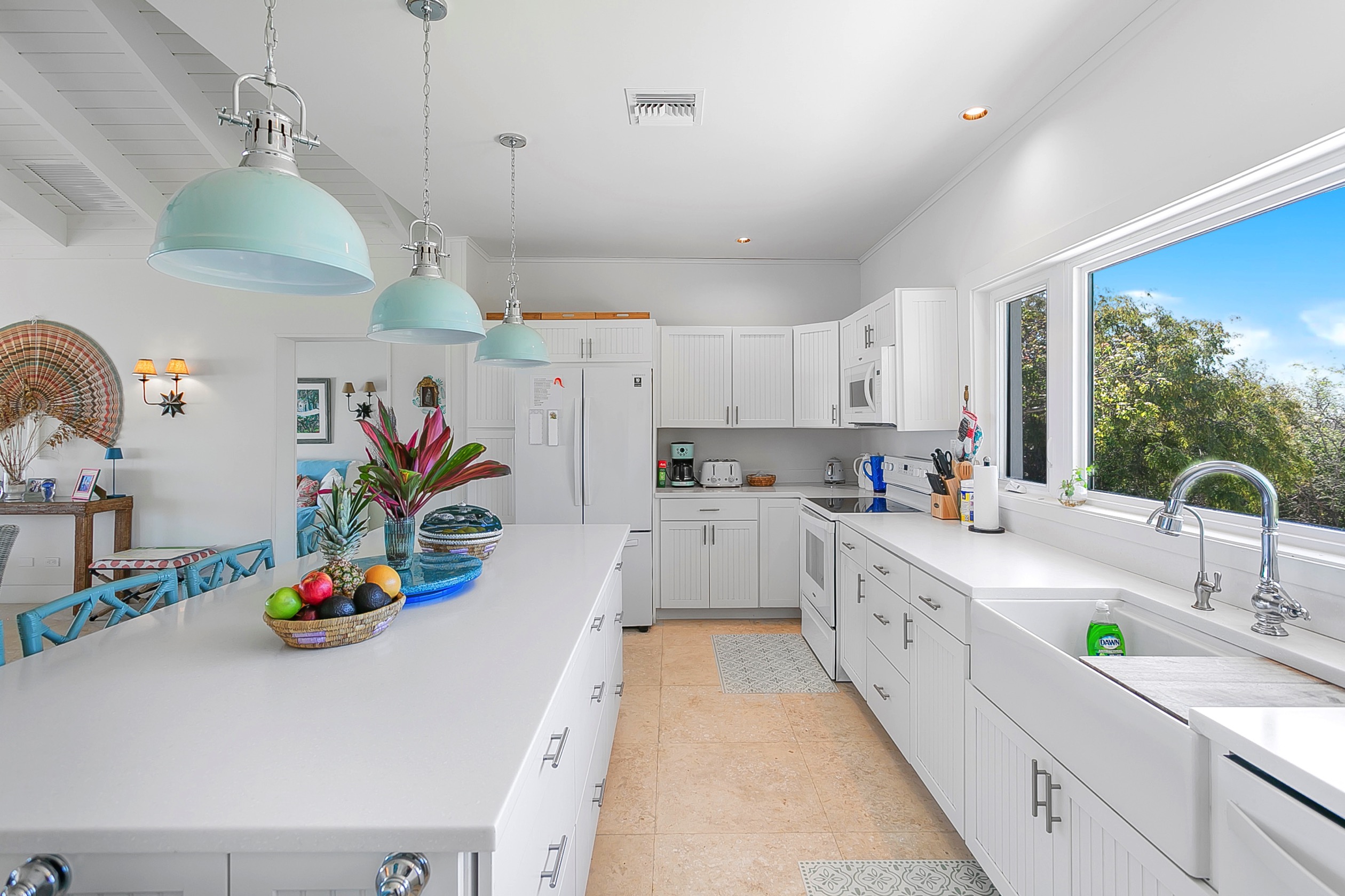 Kitchenarea Cookingisland Bakari house Great Exuma Bahamas