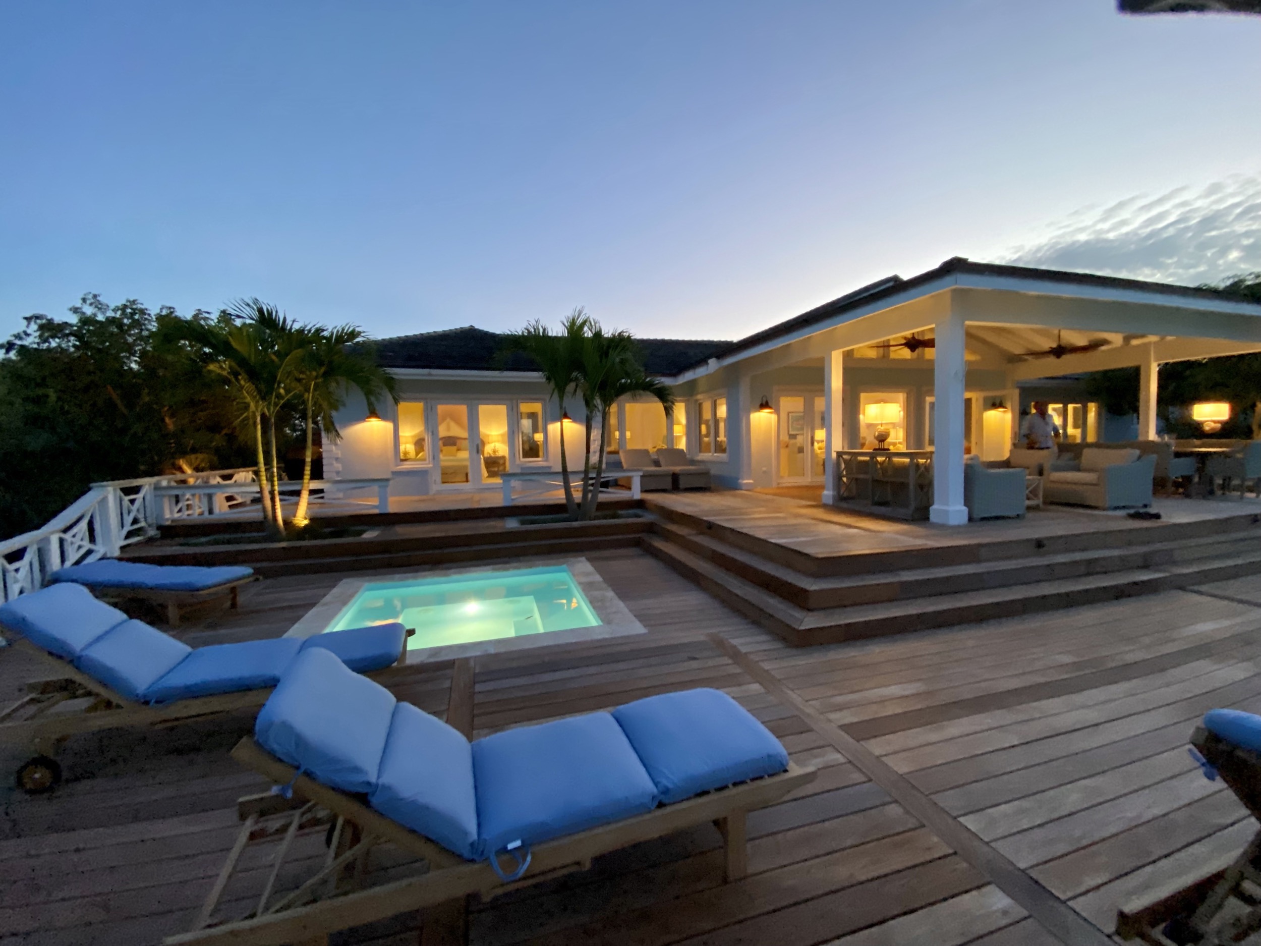 Sunset Terrace Bakari house Great Exuma Bahamas