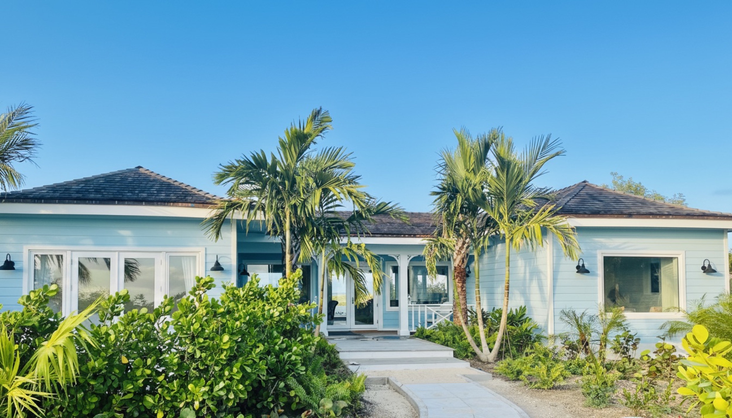 amani house bahamas entrance door