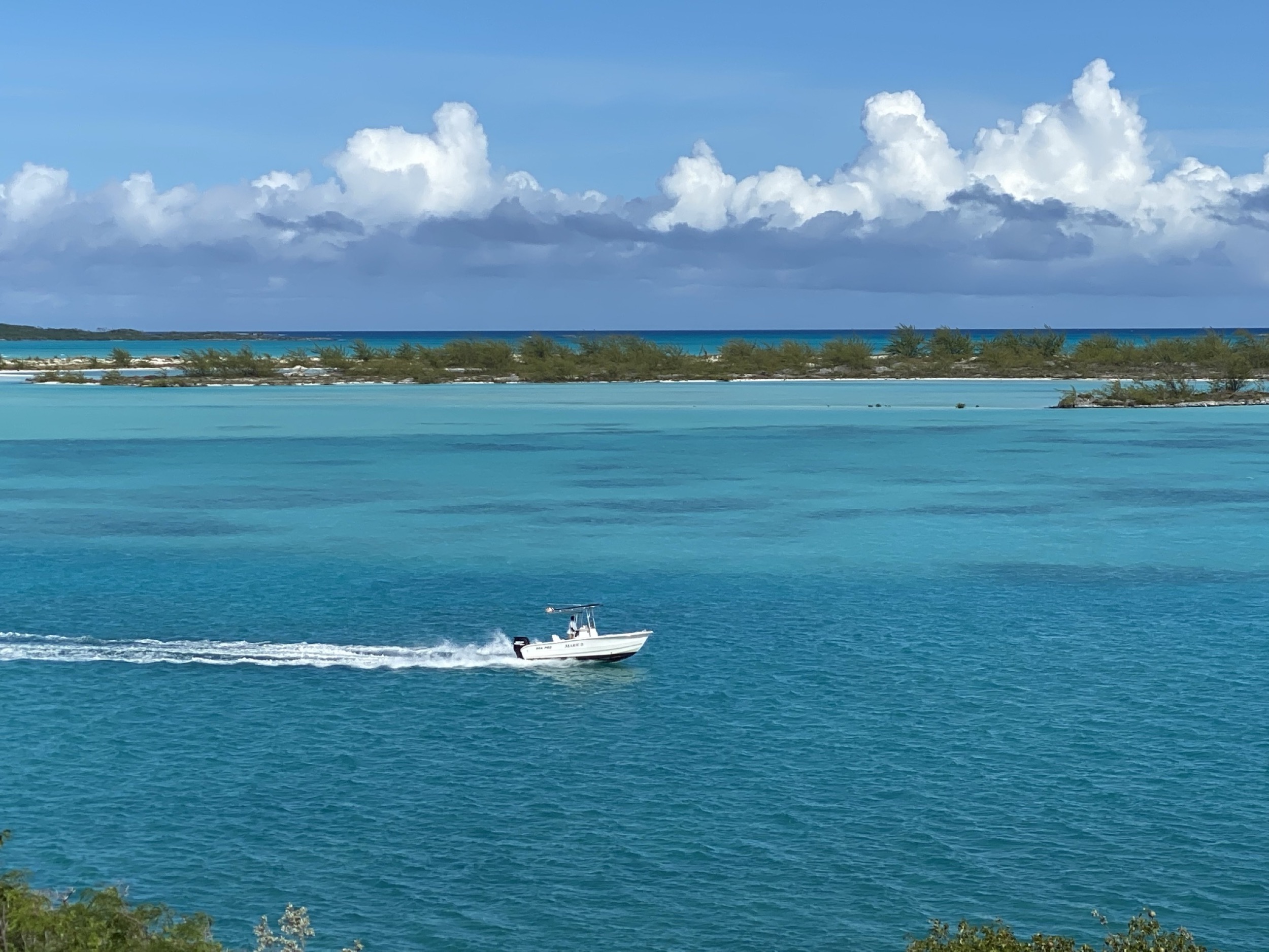 amani house bahamas ocean bay motorboat exuma