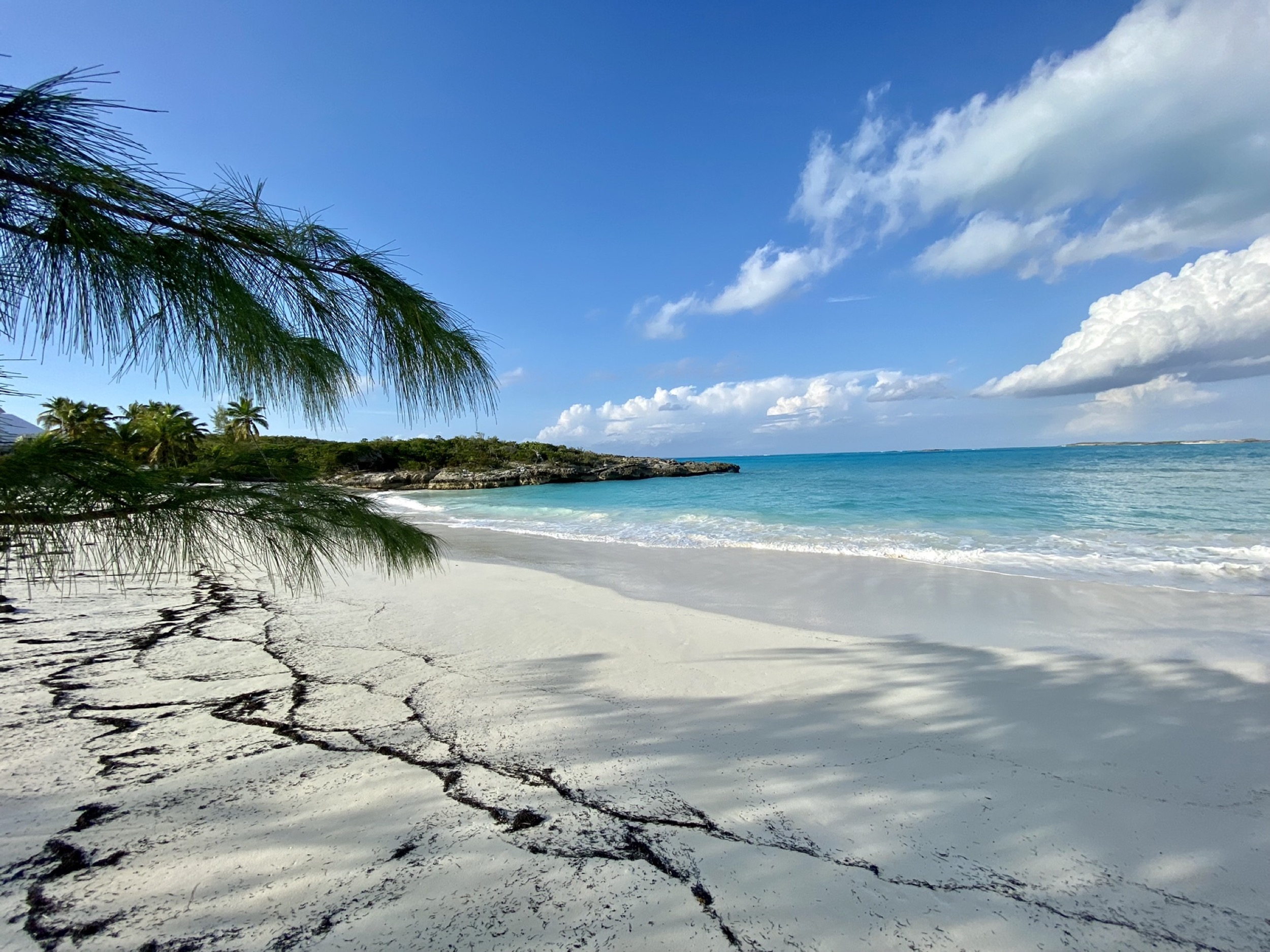 prestine beach exuma