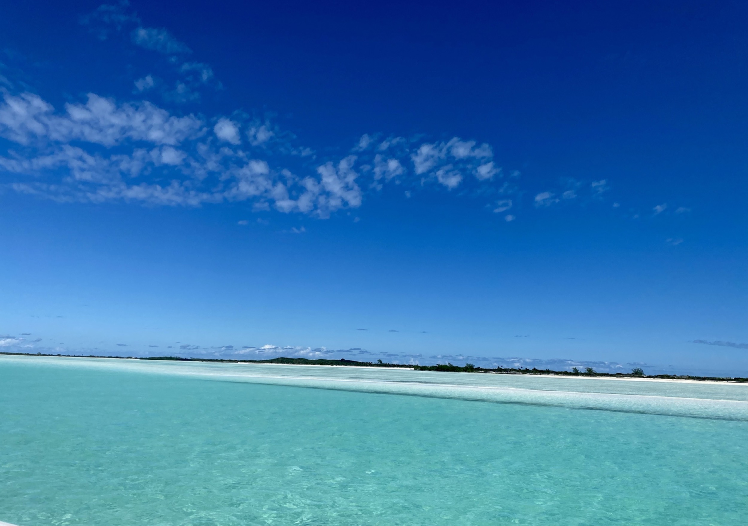 turquoise waters of exuma